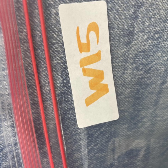 We The Free Blue Medium Stone wash Ankle Crop Distressed Jeans‎ Raw Hem 26 waist - Picture 10 of 11